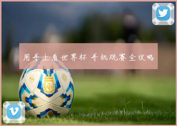 用手上看世界杯 手机观赛全攻略