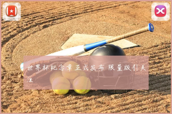 世界杯纪念章正式发布 限量版引关注