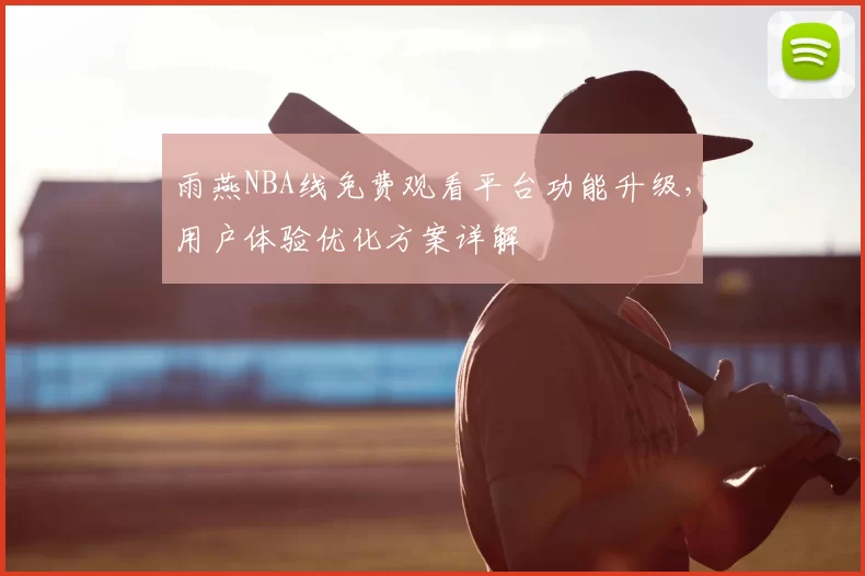 雨燕NBA线免费观看平台功能升级，用户体验优化方案详解