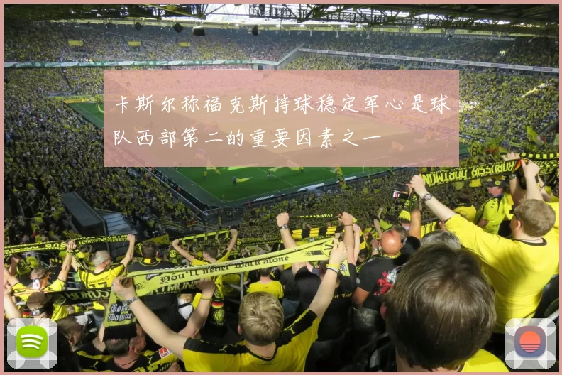 卡斯尔称福克斯持球稳定军心是球队西部第二的重要因素之一